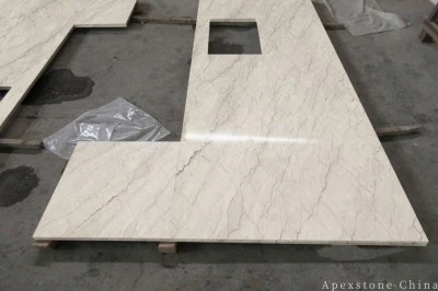 2cm Angel Beige Marble Island stalviršiai